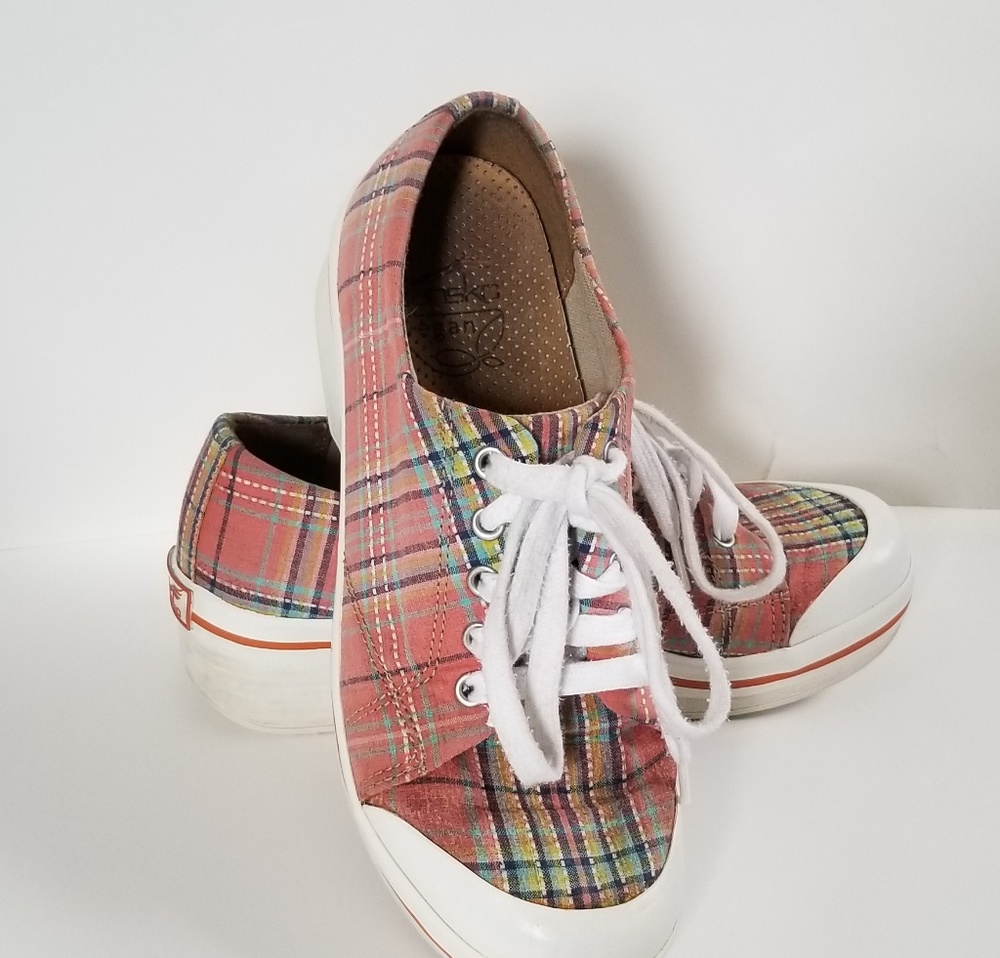 Dansko Plaid Sneakers